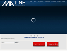 Tablet Screenshot of ma-line.com